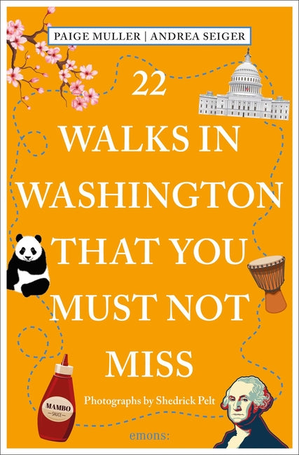 Book cover for 22 Walks in Washington, DC That You Must Not Miss