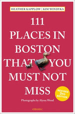 Book cover for 111 Places in Boston That You Must Not Miss