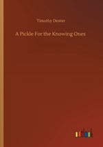 Book cover for Pickle for the Knowing Ones