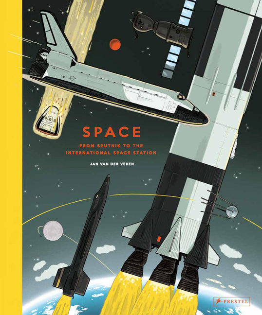Book cover for Space: From Sputnik to the International Space Station