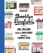 Book cover for Brooklyn Storefronts: Illustrations of the Iconic NYC Borough's Best-Loved Spots