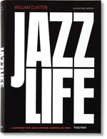 Book cover for William Claxton. Jazzlife