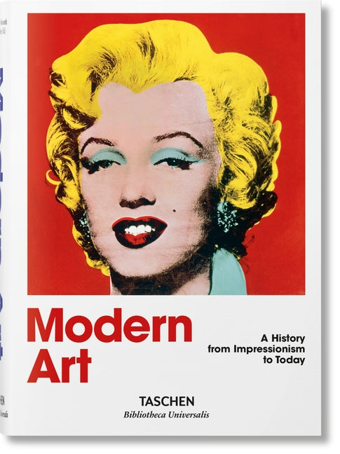 Book cover for Modern Art. a History from Impressionism to Today