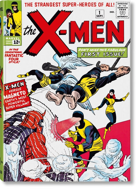 Book cover for Marvel Comics Library. X-Men. Vol. 1. 1963-1966