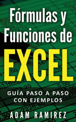 Book cover for Fórmulas y Funciones de Excel: Guía paso a paso con ejemplos