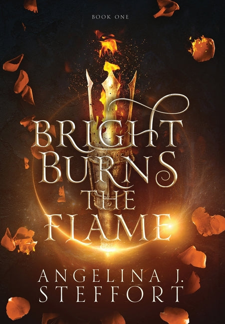 Book cover for Bright Burns the Flame