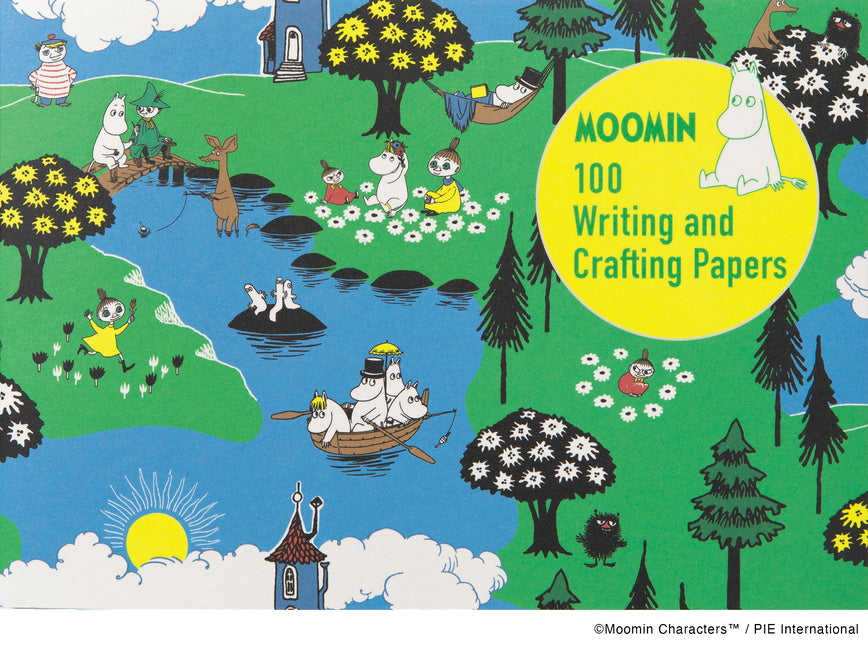 Book cover for Moomin 100 Writing & Crafting Papers