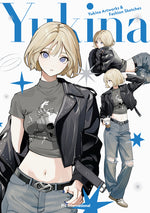 Book cover for Yukina Artworks & Fashion Sketches