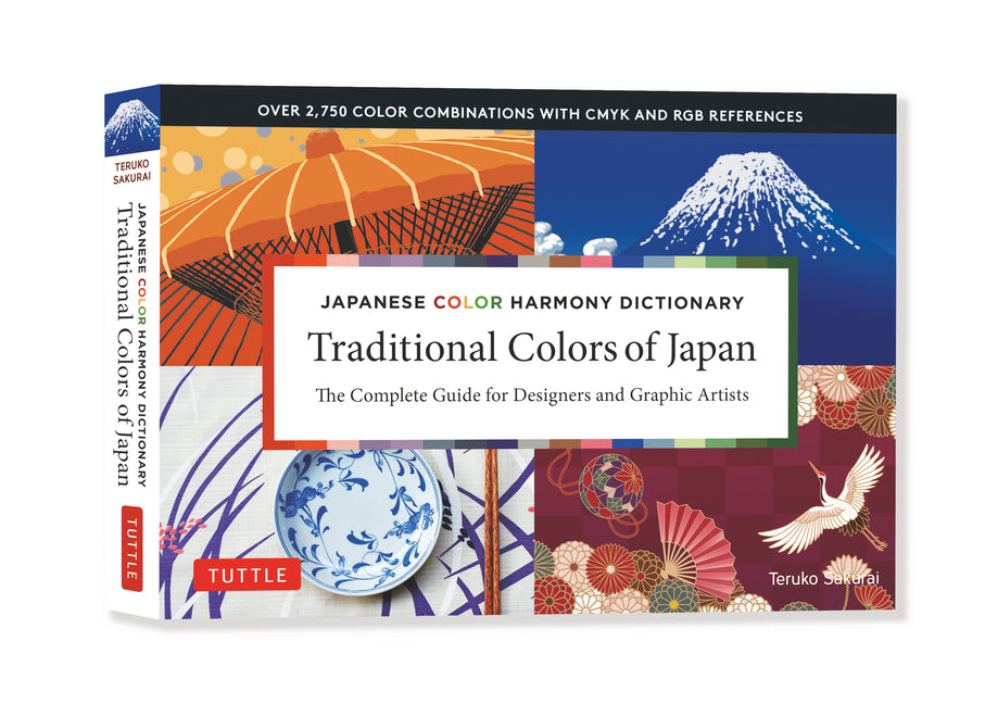 Book cover for Traditional Colors of Japan: Japanese Color Harmony Dictionary: The Complete Guide for Designers and Graphic Artists (Over 2,750 Color Combinations an