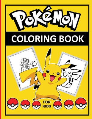 Book cover for Pokemon Colouring book: For anyone who loves Pikachu!