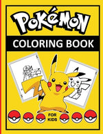 Book cover for Pokemon Colouring book: For anyone who loves Pikachu!