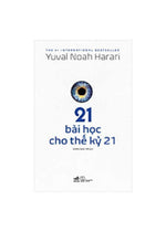 Book cover for 21 Lessons for the 21st Century