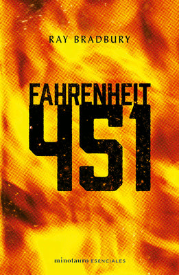 Book cover for Fahrenheit 451