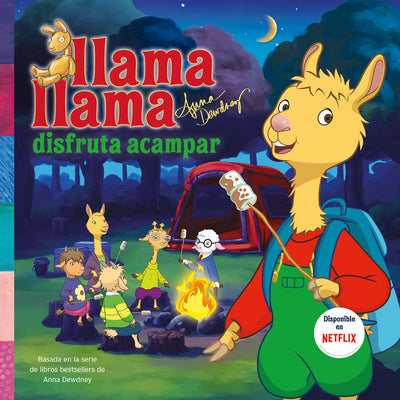 Book cover for Llama Llama Disfruta Acampar = Llama Llama Loves Camping