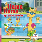 Book cover for Llama, Llama Aprende A Nadar = Llama Llama Learns to Swim