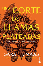Book cover for Una Corte de Llamas Plateadas / A Court of Silver Flames