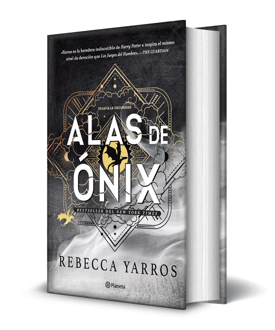 Book cover for Alas de Ónix: Edición Especial Con Cantos Tintados / Onyx Storm: Special Edition with Sprayed Edges