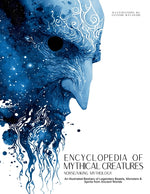 Book cover for Encyclopedia of Mythical Creatures - Norse and Viking Mythology: An Illustrated Bestiary of Legendary Beasts, Monsters & Spirits from Ancient Worlds.