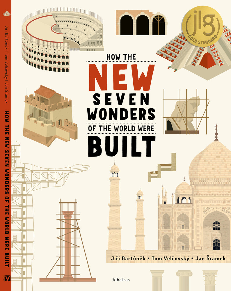 Book cover for How the New Seven Wonders of the World Were Built