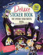 Book cover for Deluxe Sticker Book: The Spooky Halloween Book