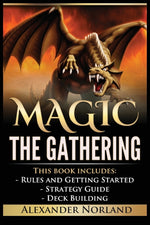 Book cover for Magic The Gathering: Rules and Getting Started, Strategy Guide, Deck Building For Beginners