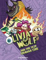 Book cover for Olivia Wolf and the Trip Through Time