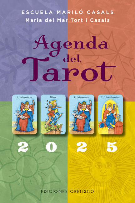 Book cover for Agenda del Tarot 2025
