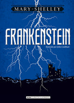 Book cover for Frankenstein