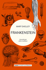 Book cover for Frankenstein
