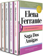 Book cover for Estuche Saga DOS Amigas (La Amiga Estupenda / Un Mal Nombre / Las Deudas del Cuerpo / La Niña Perdida) / Neapolitan Novels Saga. Boxed Set