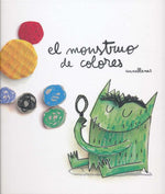 Book cover for The Color Monster: A Story about Emotions