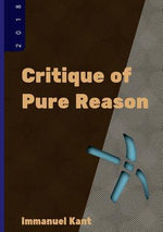 Book cover for Critique of Pure Reason