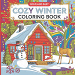 Book cover for Winter Friend Coloring Book: Bold & Easy Coloring Book for Adults