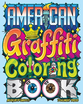 Book cover for American Graffiti Coloring Book
