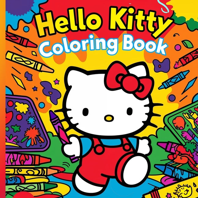 Book cover for Hello Kitty Coloring Book