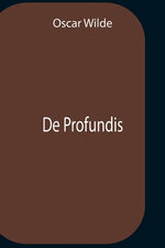 Book cover for De Profundis