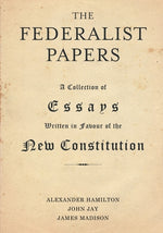 Book cover for The Federalist Papers