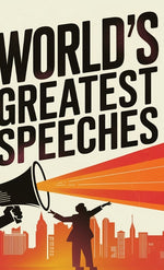 Book cover for World's Greatest Speeches (Deluxe Hardbound Edition)