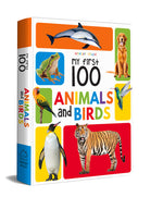 Book cover for My First 100 Animals and Birds: Padded Board Books
