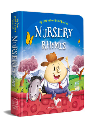Book cover for Nursery Rhymes Board Book: Illustrated Classic Nursery Rhymes