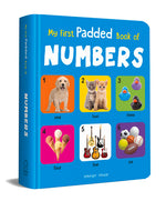 Book cover for My First Padded Book of Numbers: Early Learning Padded Board Books for Children