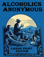Book cover for Alcoholics Anonymous Large Print