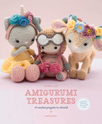 Book cover for Amigurumi Treasures: 15 Crochet Projects to Cherish