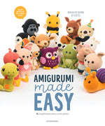 Book cover for Amigurumi Made Easy: 16 Straightforward Animal Crochet Patterns