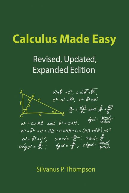 Book cover for Calculus Made Easy
