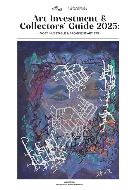 Book cover for Art Investment & Collectors' Guide 2025: Most Investable and Prominent Artists.