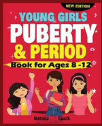 Book cover for Young Girls Puberty and Period Book for Ages 8-12 years New Edition