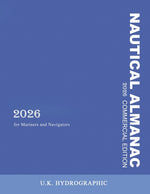 Book cover for 2026 Commercial Nautical Almanac for Mariners and Navigators
