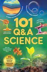 Book cover for 101 Q&A Series - Science: Encyclopedia for Kids I Amazing Questions and Answers I Knowledge Book with Simple Explanations & Bright Pictures Stem Learn