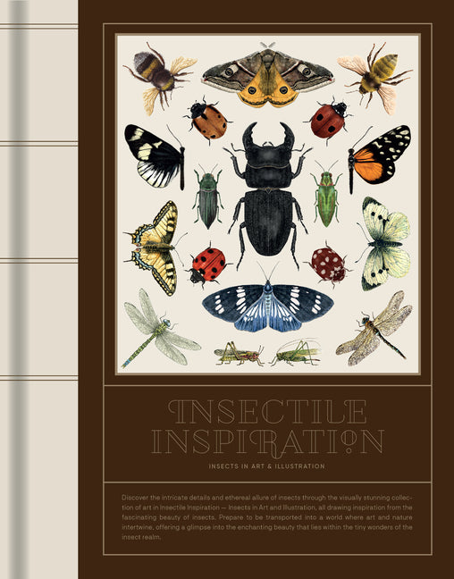 Book cover for Insectile Inspiration: Insects in Art and Illustration